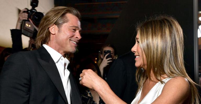 Fãs comemoram encontro de Brad Pitt e Jennifer Aniston no SAG Awards
