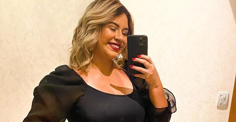 Marília Mendonça baba ao ver o filho, Leo, dormindo fazendo caras e bocas: ”Morrer de amor”