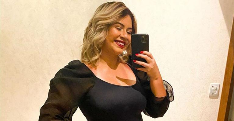 Marília Mendonça mostra o filho recém-nascido arrumado para tirar o passaporte