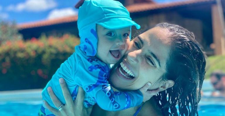 Joaquim, filho de Camilla Camargo, completa 6 meses e ganha declaração da mãe na web
