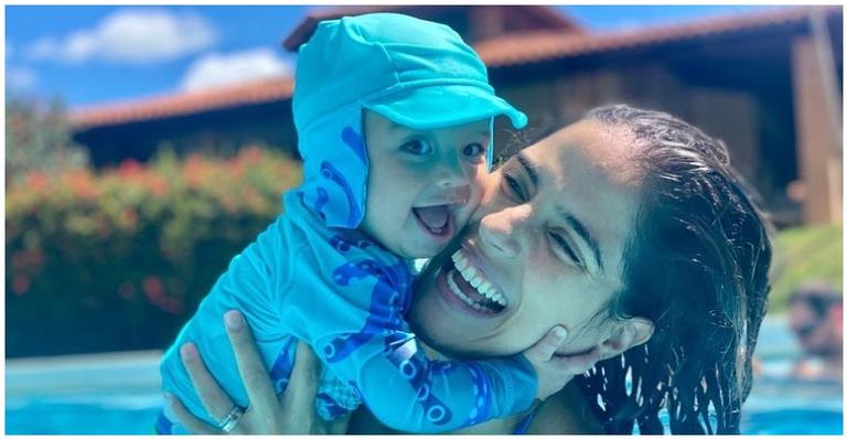 Mãe de Joaquim, Camilla Camargo fala sobre maternidade e declara: ”Maior amor do mundo”