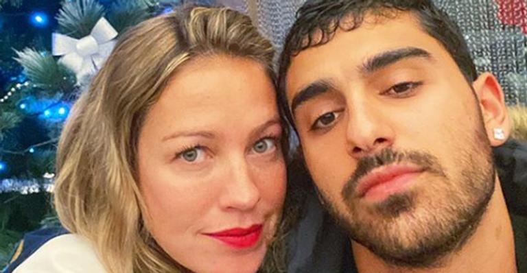 Luana Piovani se despede do namorado Ofek Malka em Israel
