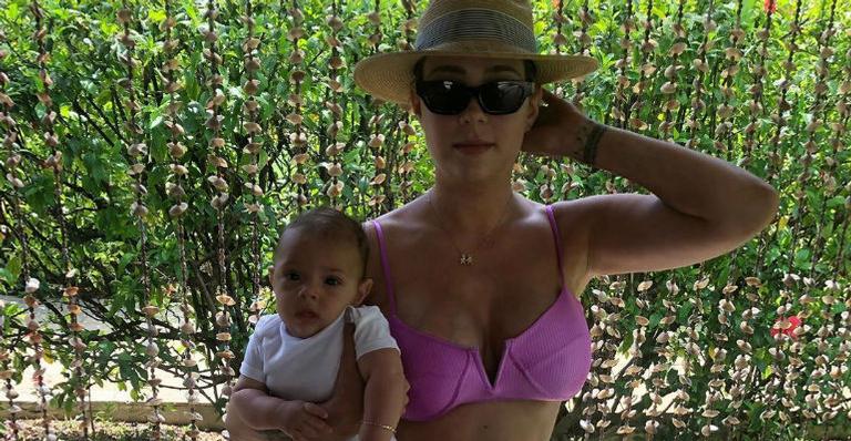 Valentin, filho de Carol Dantas, ganha declaração da mãe coruja nas redes sociais: ”Perfeito”