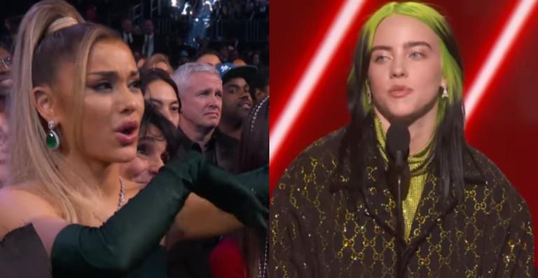 Billie Eilish revela que Ariana Grande deveria ganhar o Grammy Awards de ‘Álbum do Ano’