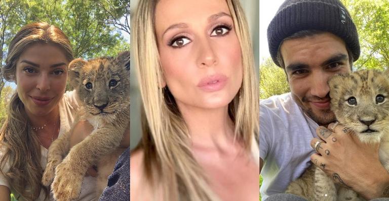 Luisa Mell detona Grazi Massafera e Caio Castro por fotos com animais na África: ”Lamentável!”