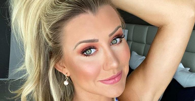 Em Miami, Ana Paula Siebert exibe barriga de grávida e encanta