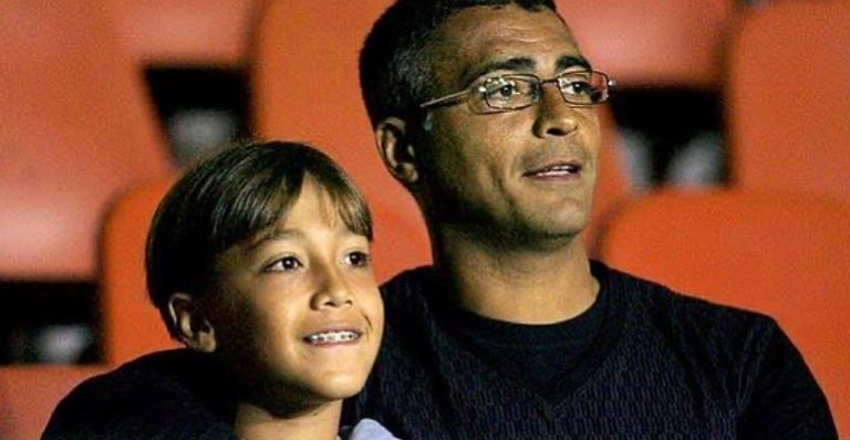 Romarinho presta bela homenagem ao pai e lamenta: ”Mais um aniversário longe”