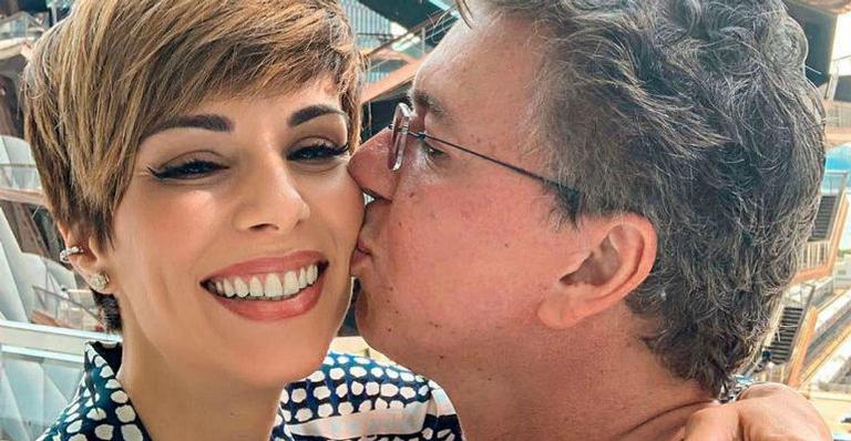 Boninho se declara para Ana Furtado e emociona web: ”Amo essa linda mulher”