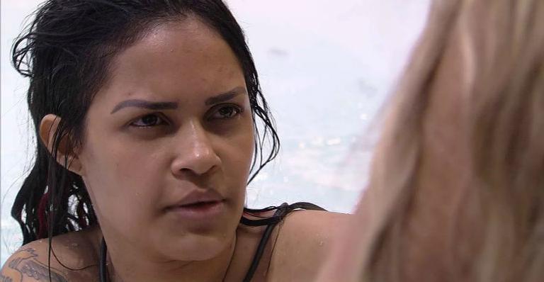 BBB20: Flayslane critica Marcela: ”Você juntou com a companhia errada”