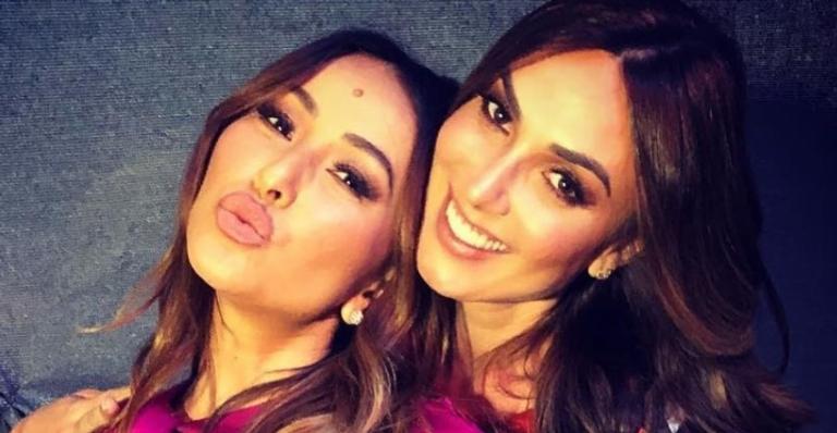 Nicole Bahls parabeniza Sabrina Sato com bela homenagem: ”Te amo”