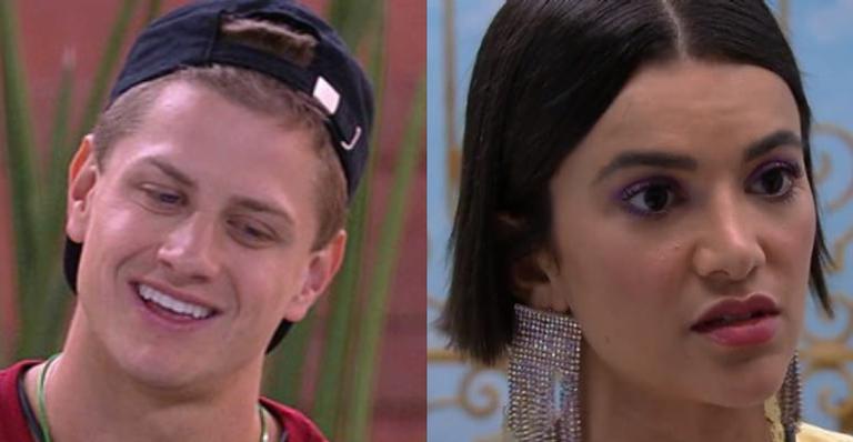 BBB20: Lucas conversa com Manu e dispara: ”Ninguém é perfeito”