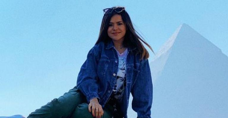 Maisa compartilha foto inédita de momento mágico que viveu durante sua viagem para o Egito