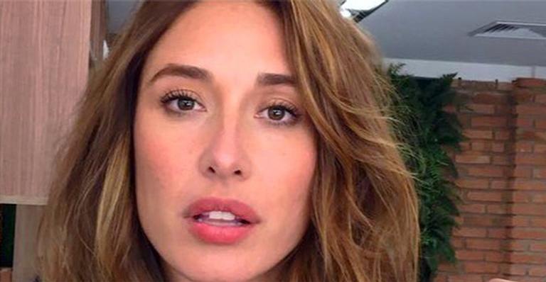 Giselle Itié exibe barrigão na reta final da gravidez: ”Mais puro amor”