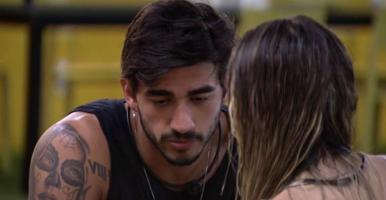 BBB20: Após Prova do Líder, Gabi fala para Guilherme: ”Quero que você fique imune”