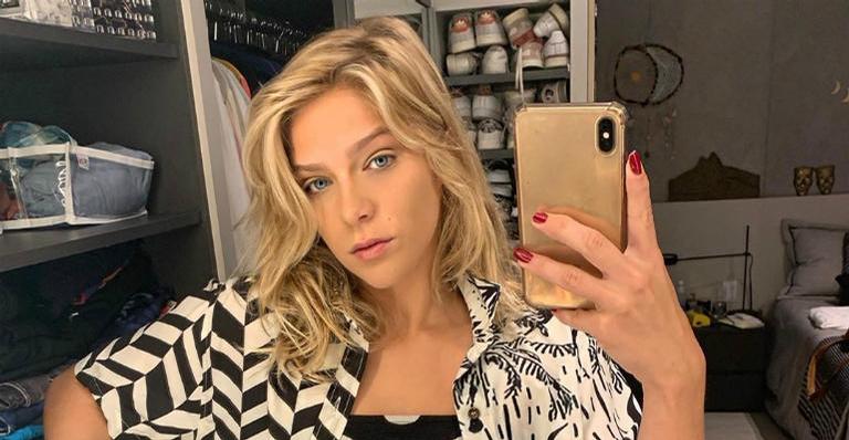 Isabella Santoni posta com namorado pela primeira vez após reatar namoro: ”Tem um arco-íris”