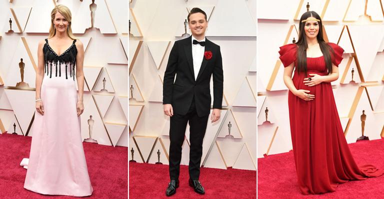Confira os looks dos famosos no tapete vermelho do Oscar