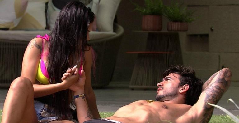 BBB20: Flayslane diz para Guilherme que não tem como ele ficar sendo o protetor da Bianca