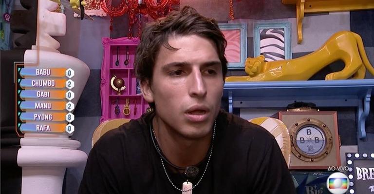 BBB 20: Lucas e Felipe conversam sobre o novo paredão: ”Eu não tenho que provar nada pra ninguém”