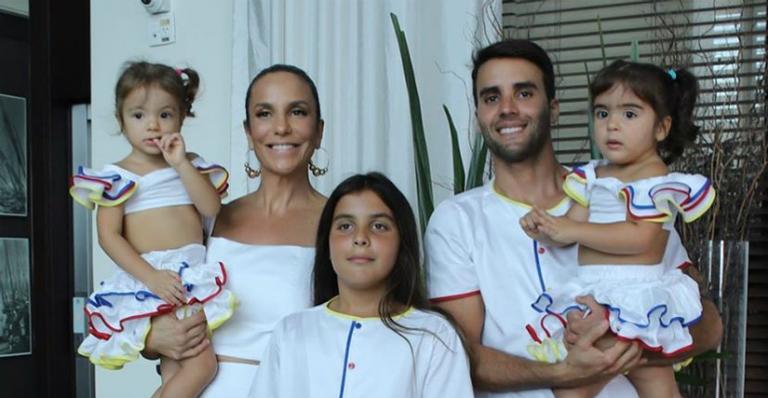 Daniel Cady, marido de Ivete Sangalo, comemora aniversário das filhas: ”Te amo filhas”