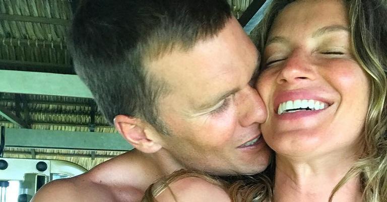 Tom Brady compartilha clique de Gisele Bündchen protegendo cão e encanta: ”Sempre cuidando”