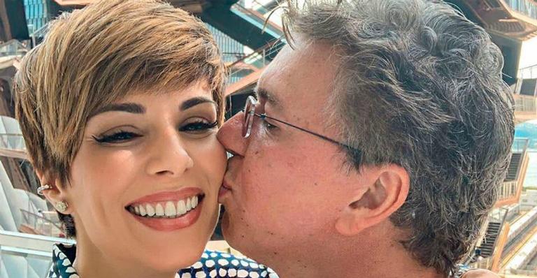 Ana Furtado relembra clique ao lado do marido e se declara: ”Te amo”