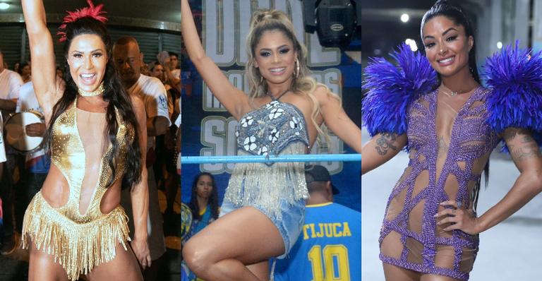Carnaval 2020: Confira as rainhas de bateria das escolas de samba do Rio de Janeiro