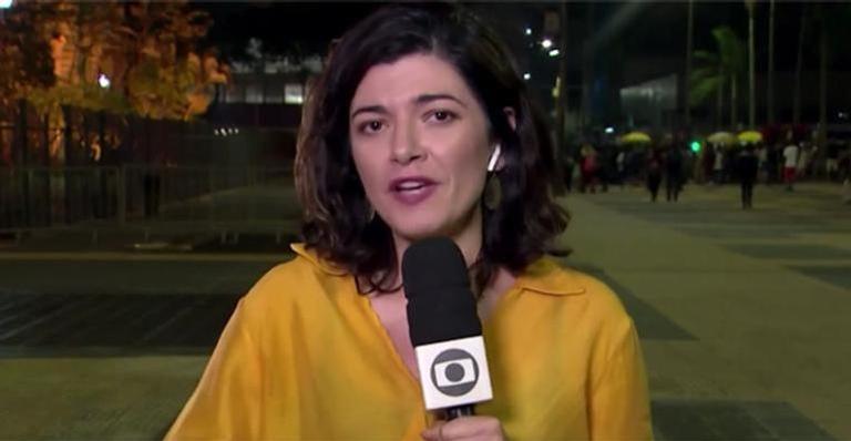Repórter da Globo passa por apuros durante reportagem ao vivo e choca público