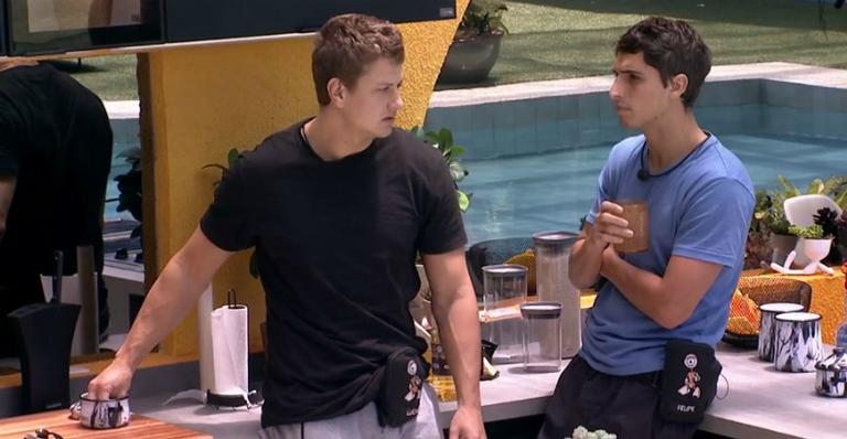 BBB 20: Lucas e Felipe conversam sobre Flay: ”Vai largar a gente”