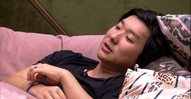 BBB20: Sem saber que o filho nasceu, Pyong conta que sonhou com Jake: ”Senti o peso dele no colo”