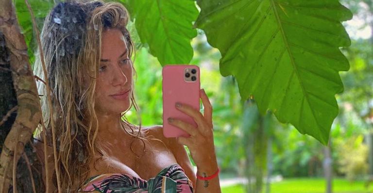 Grávida, Giovanna Ewbank exibe barriguinha e recebe elogios: ”Como tá perfeita”