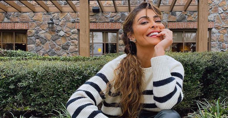 Em clima de Carnaval, Juliana Paes relembra clique na avenida e arranca elogios nas redes sociais