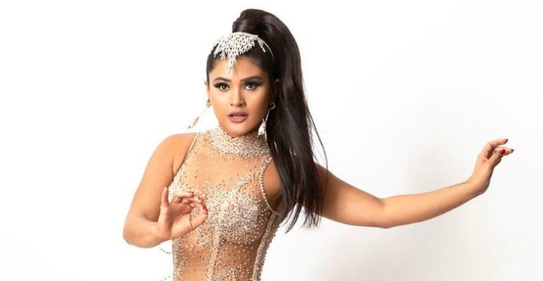 Mileide Mihaile fala da emoção de desfilar no Carnaval: ”Estou batalhando muito para fazer bonito”