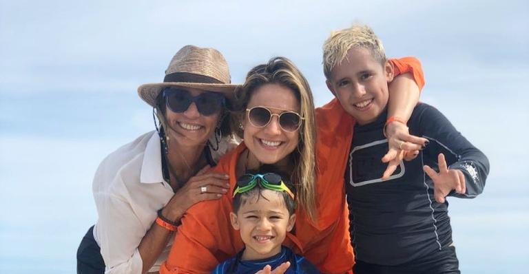 Fernanda Gentil diverte seguidores ao flagrar momento íntimo de sua família