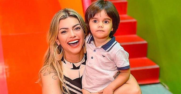 Kelly Key faz festão temático de aniversário para o filho caçula