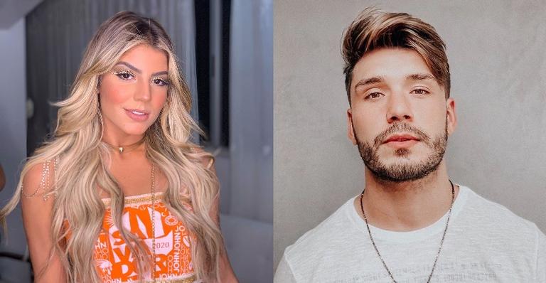 Hariany Almeida e Lucas Viana são flagrados em clima de pegação em Salvador