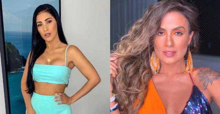 Simaria, da dupla com Simone, usa mesmo look que ex-BBB Carol Peixinho no Carnaval