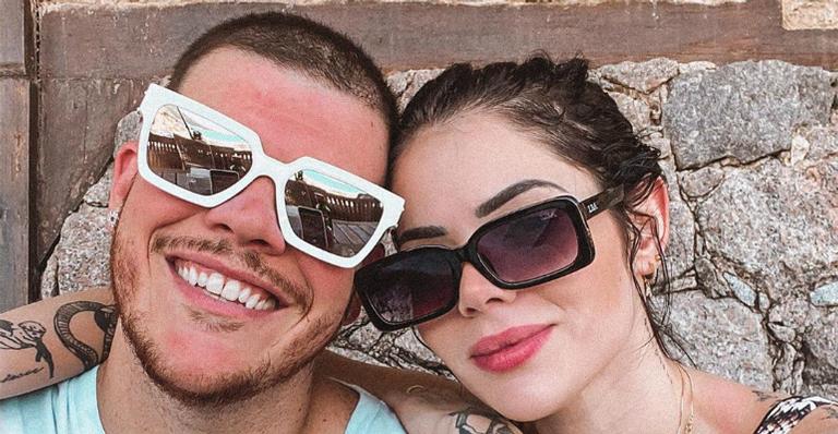 Ferrugem se derrete pela esposa durante Carnaval do Rio de Janeiro