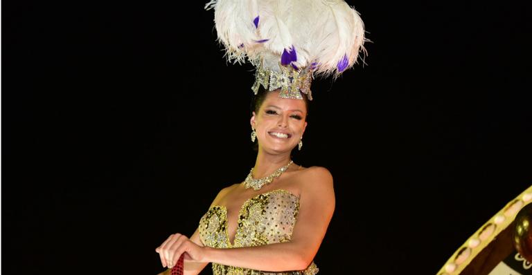 Agatha Moreira estreia na Sapucaí em desfile da Grande Rio: ”Muito ansiosa”