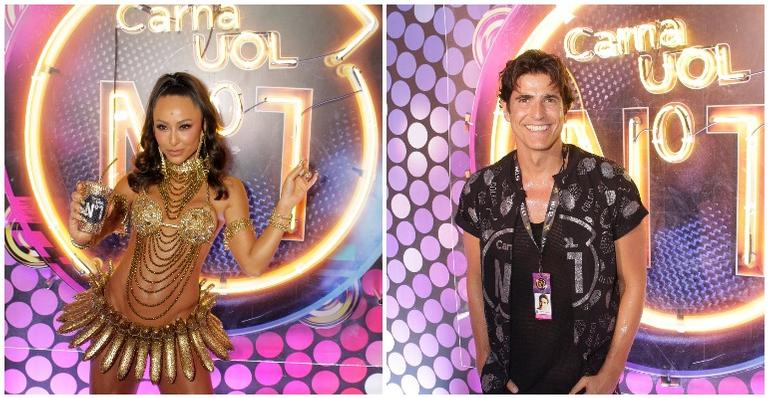 Famosos curtem Carnaval em grande estilo no Camarote CarnaUOL N1; veja as fotos