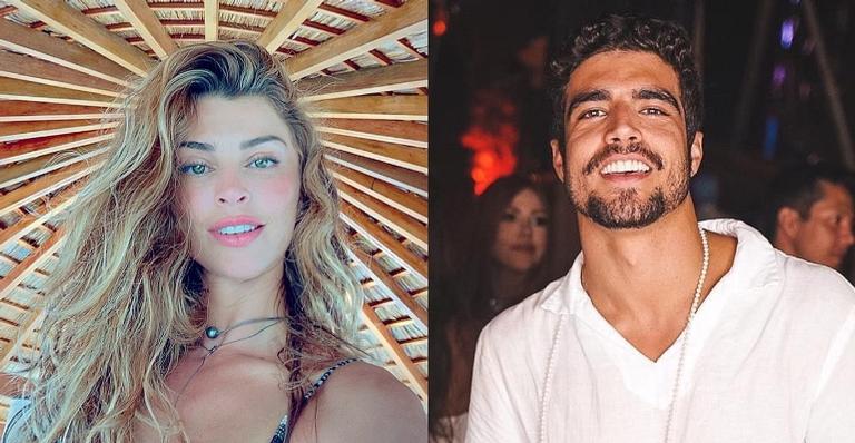 Grazi Massafera e Caio Castro comem em restaurante debaixo d’água nas Maldivas