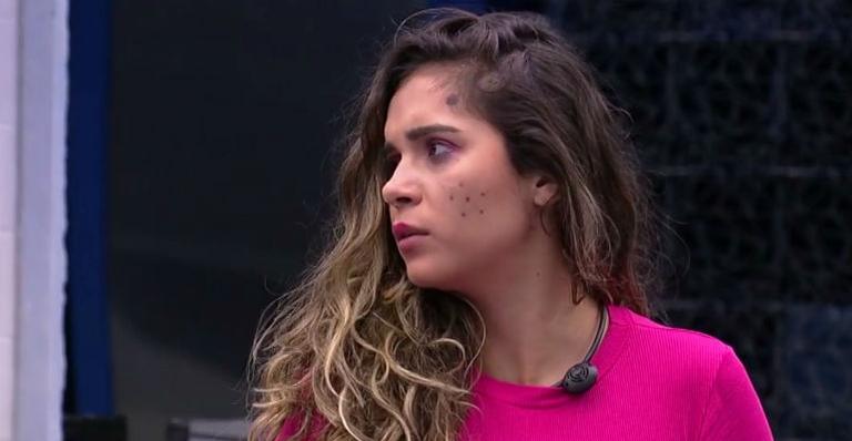 BBB20: Conversando com Marcela, Gizelly critica comportamento de Flayslane: ”Lágrimas falsas”
