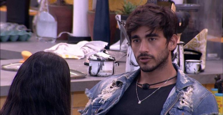 BBB20: Guilherme dispara sobre Gabi: ”Não vou dar o anjo pra quem que não tem visão de jogo”