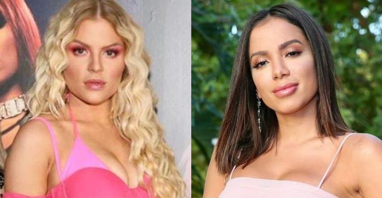 Luísa Sonza se declara para Anitta durante bloco da cantora: ”Te amo MUITO”