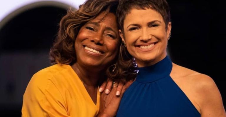Sandra Annenberg emociona ao mandar mensagem para Glória Maria após morte da mãe: ”Força!”