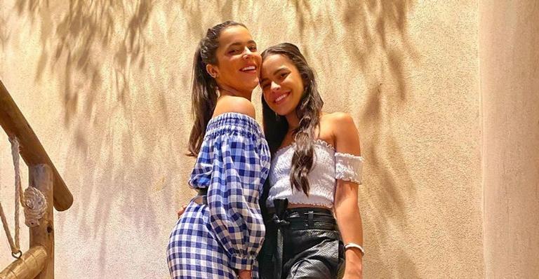 Emilly Araújo emociona ao fazer agradecimento para a irmã, Mayla: ”Obrigada mana”