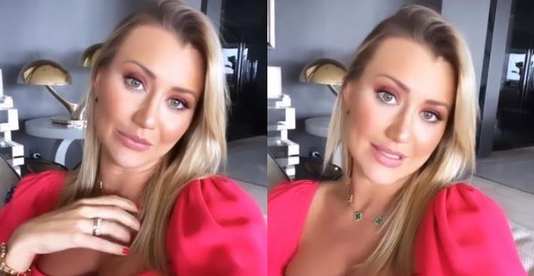 Grávida, Ana Paula Siebert revela problemas para dormir: ”Ela chuta muito forte”