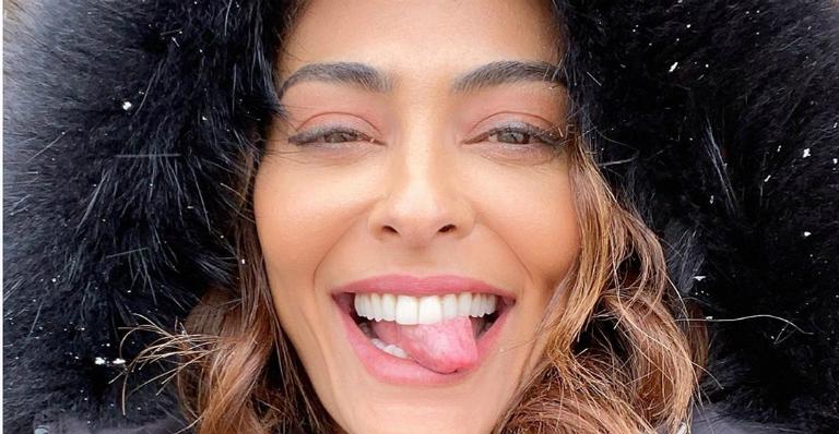 Em viagem à Londres, Juliana Paes posa com look elegante e recebe elogios de fãs: ”Af que mulher!”