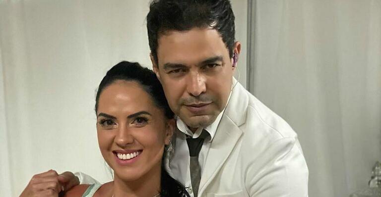 Graciele Lacerda mostra noite romântica com Zezé Di Camargo