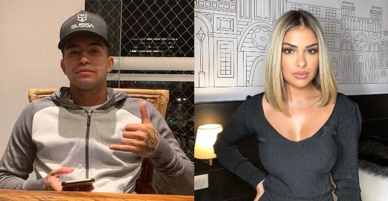 Dudu, jogador do Palmeiras, nega namoro com Munik Nunes, diz Leo Dias