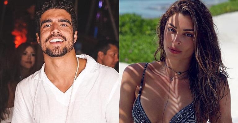Casados? Caio Castro e Grazi Massafera são flagrados em jantar usando aliança na mão esquerda